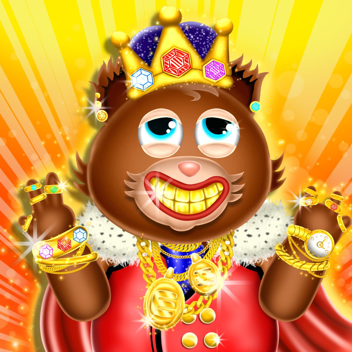 ScottieTash's tweet photo. #BadBears #Enjin King 👑 BEAM!

In celebration 🎉 of the upcoming September 13th launch of the new #Enjin Matrixchain, we're giving away  10,000 #Enjin King 👑 🐻s. 

❤️+Repost share with your friends and family! 

#Enjin is KING! 

1 lucky person who reposted will win a 1of1 🐻! https://t.co/F30NqgGjum