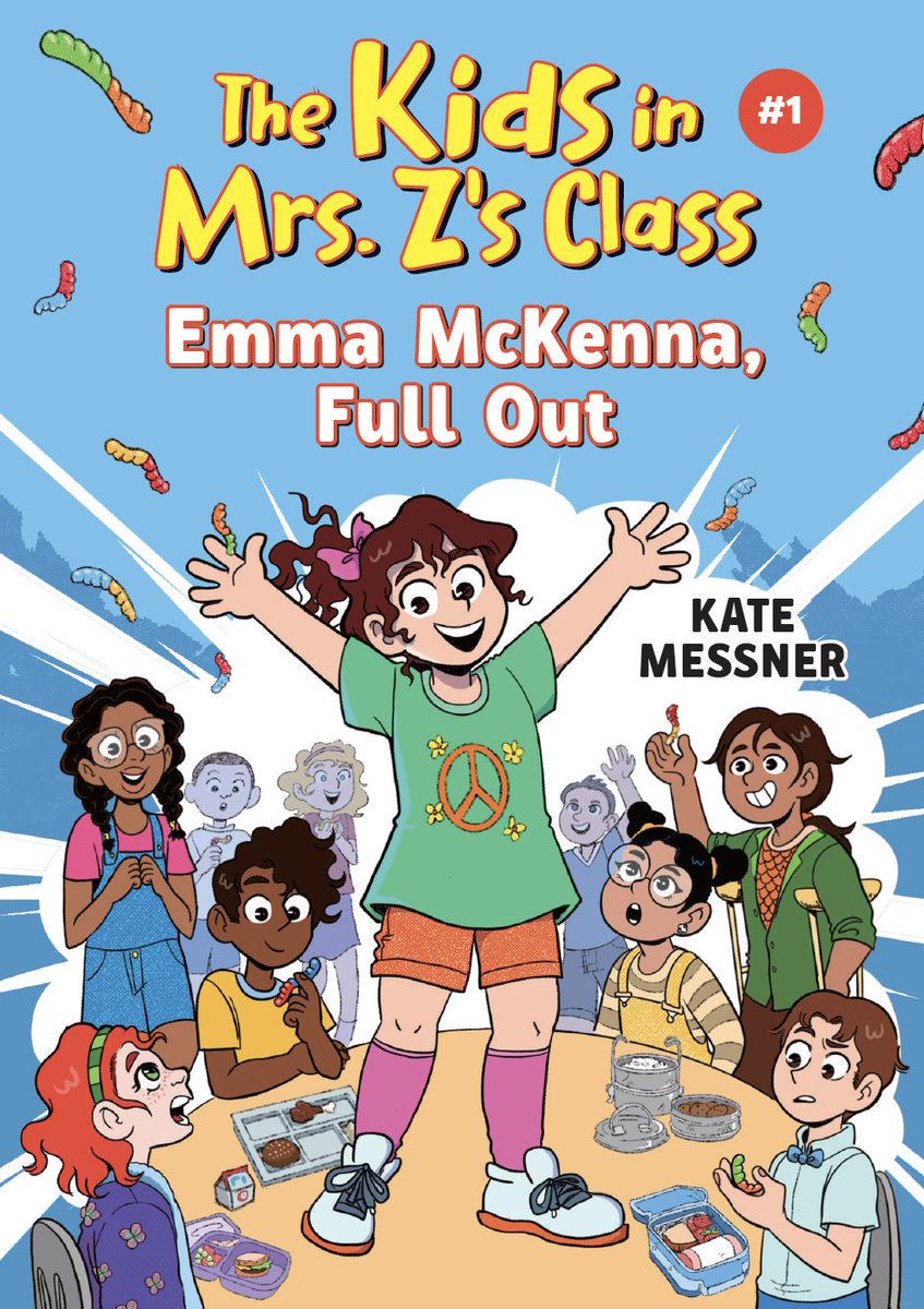 Excited to spill the news that I'm heading up a brand new multi-author chapter book series with @AlgonquinYR! THE KIDS IN MRS. Z'S CLASS launches June '24 with a dream team of 17 authors & illustrator @katfcomix. . @PWKidsBookshelf has the scoop! publishersweekly.com/pw/by-topic/ch…