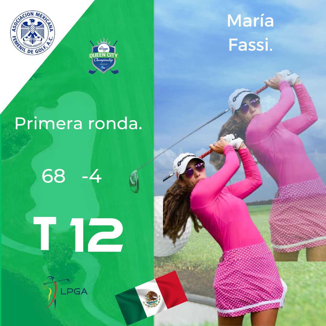 AMFGOLF's tweet image. Finalizan la primera ronda @MariaFassi0 y @GabyLopezGOLF en el @QueenCityLPGA
Vamos con todo!!!!!!! #golf #golffemenilamfg #somosgolf #orgullomexicano⛳️📷 📷