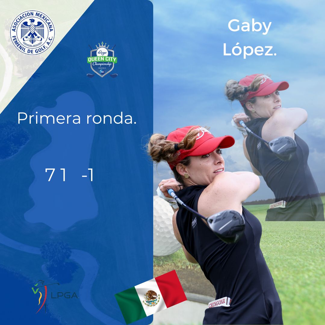 AMFGOLF's tweet image. Finalizan la primera ronda @MariaFassi0 y @GabyLopezGOLF en el @QueenCityLPGA
Vamos con todo!!!!!!! #golf #golffemenilamfg #somosgolf #orgullomexicano⛳️📷 📷