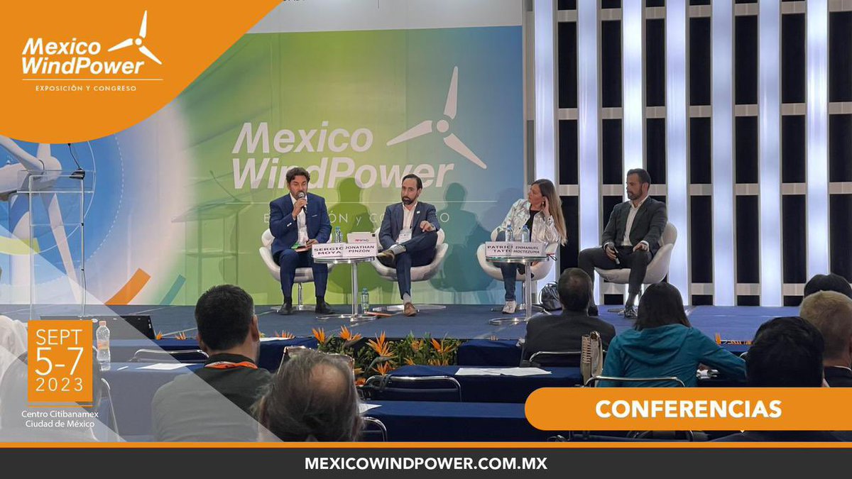 mexicowindpower's tweet photo. El almacenamiento de energía es clave para la descarbonización de los sistemas energéticos. Una solución flexible. Abordaremos más en el cierre de conferencias de #MexicoWindPower2023. https://t.co/vseMW9GiyA