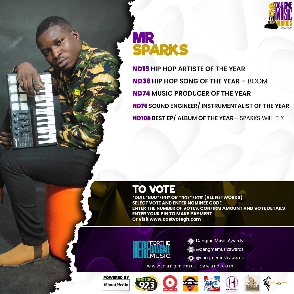 punchlinerecs's tweet photo. Let the voting begin 
@iam_mrDon @ghanartistsclub @KOJOQUENCY @Mr_Sparks__ @kecheglobal https://t.co/pJw8rFKBGd