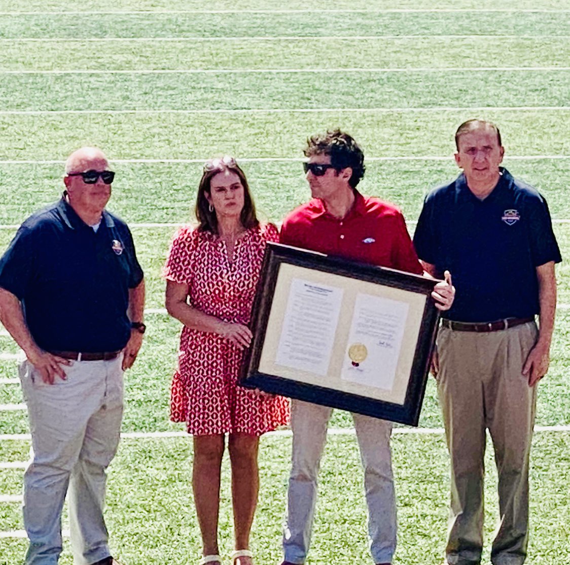 jdoyle916's tweet photo. When you're @SarahHuckabee, the #RadicalRightWing governor, standing on a football field in the strongly Democratic center of the state, before approximately 44,000 football fans, with boos raining down on your head! #WPS https://t.co/e3wR3ixm7m