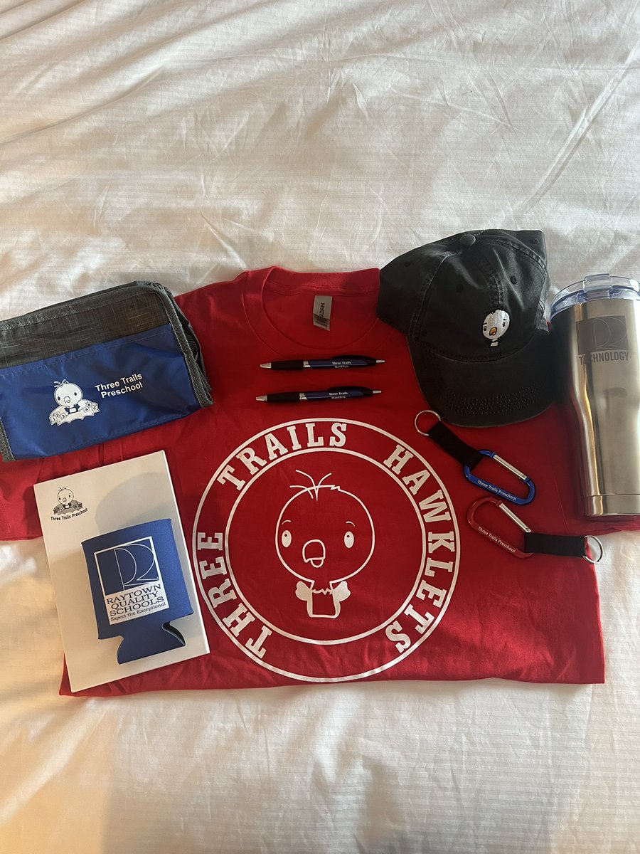 Thank you <a href="/DrPenK/">𝓓𝓻. 𝓟𝓮𝓷𝓮𝓵𝓸𝓹𝓮 𝓔. 𝓜𝓪𝓻𝓽𝓲𝓷-𝓚𝓷𝓸𝔁🎶</a>, <a href="/RQSElementaryED/">Dr. Anthony L. Moore</a>, <a href="/tylercbritt/">Tyler C. Britt (he/him)</a>, and <a href="/RaytownSchools/">Raytown Schools</a> for hosting me today! I thoroughly enjoyed the visit and I’m excited about our new partnership! A special thank you to <a href="/RQSThreeTrails/">Three Trails Preschool</a> for the swag bag! I love it! #unofficialhawklet #literacymatters