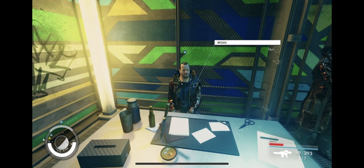 piotr_michael's tweet photo. Who’s encountered my character “Briggs” yet in #Starfield ? Meet him during “The Audition” mission! https://t.co/TtJU8U2T6G