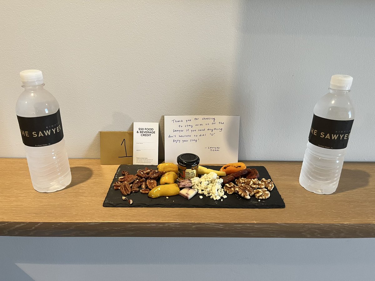 1984Chet's tweet photo. Lovin’ our welcome to Sacramento from Jessica and all the Sawyer Team @Kimpton @IHGOneRewards https://t.co/rkUhs6g1sh