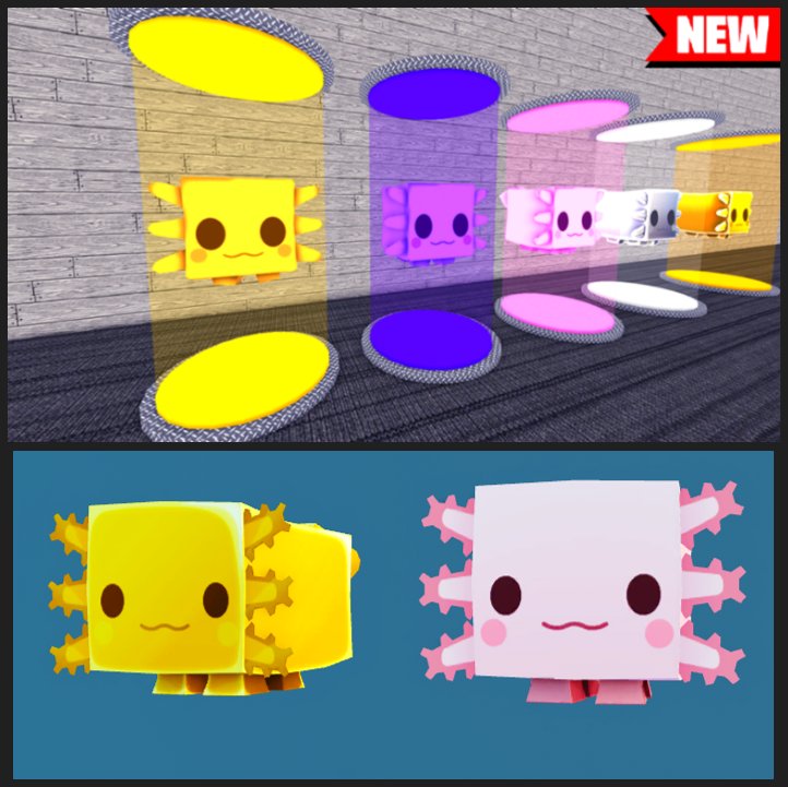 elitraz1's tweet photo. @DJMonopoli @Cameraman_Tye @gravycatman Apparently, Preston DMCA'd because of a thumbnail they had on their game a year ago, in which several cube shaped axolotl pet can be seen. The game is still playable, they just removed the icon and thumbnail https://t.co/VLQILvJdHT