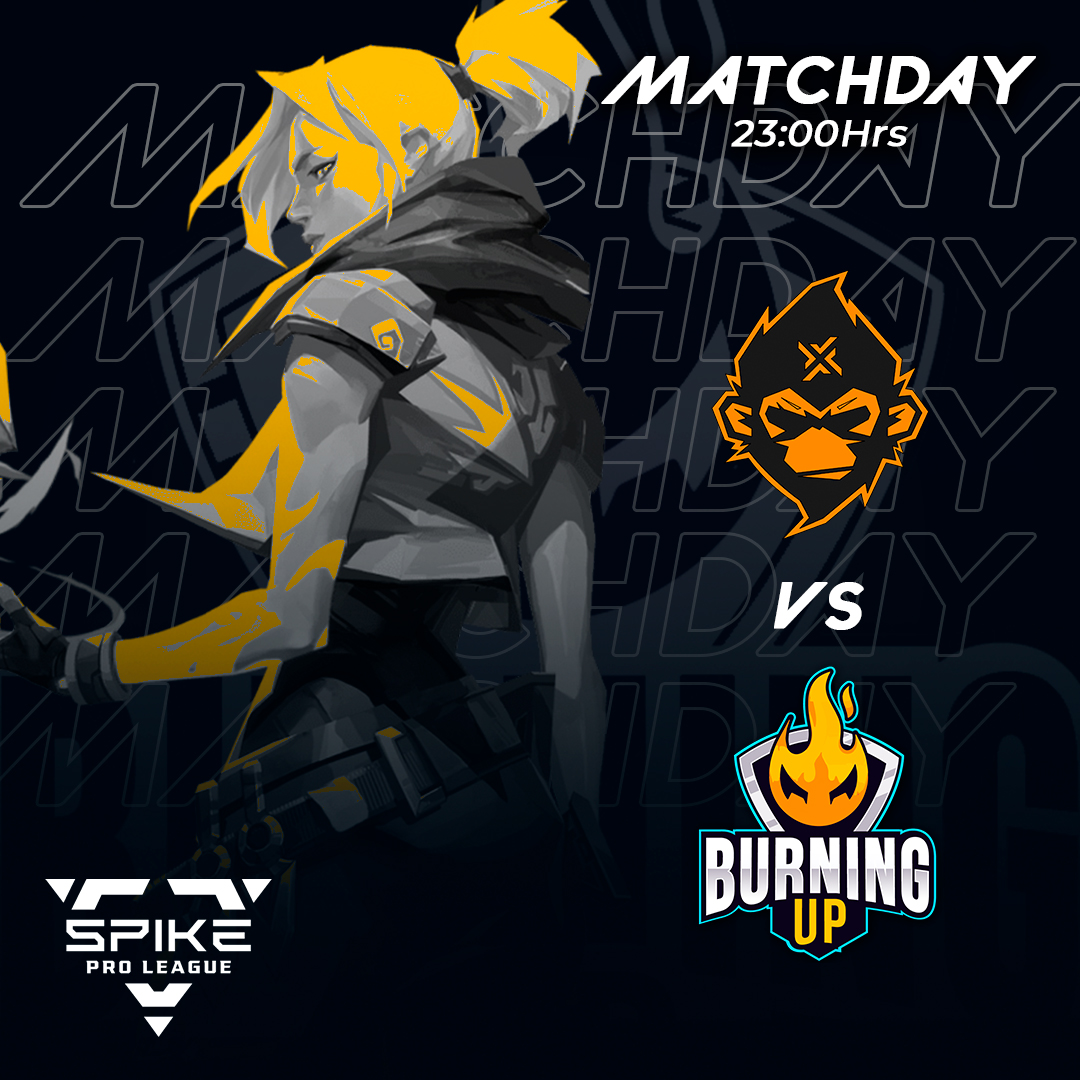 BurningUpTeam's tweet photo. #MatchDay 🔥

Jornada 8 - #SpikeProLeague

🆚 @GameboxEsports  
⏰11 pm Ve
🖥️En directo por: https://t.co/No8xOeQNS7 https://t.co/Jj2q047n6P