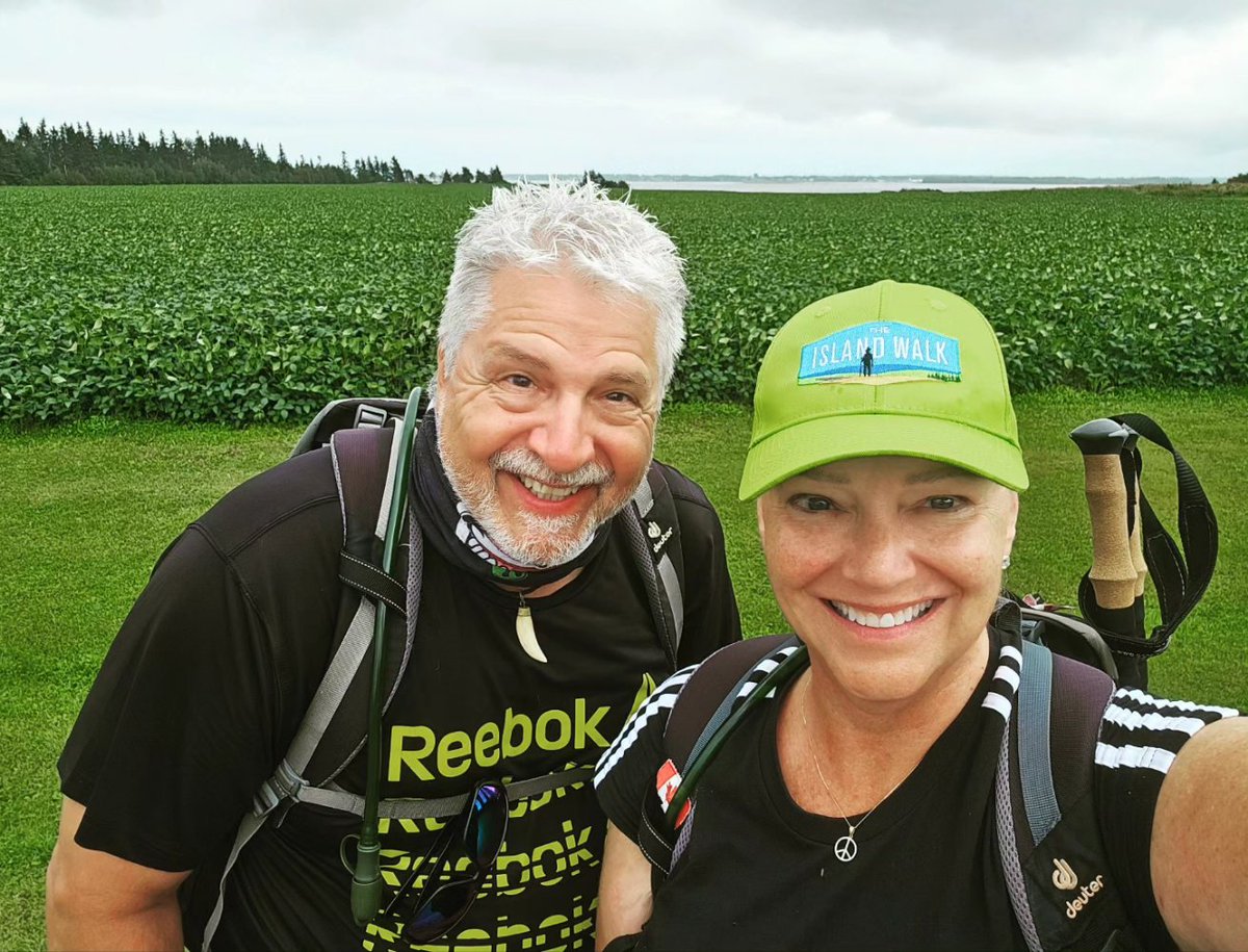 Only 3 days and 73km to go 🚶‍♀️🚶‍♂️💨

#DoEpicShit #60rising #TheIslandWalk #walking #adventure #PEI