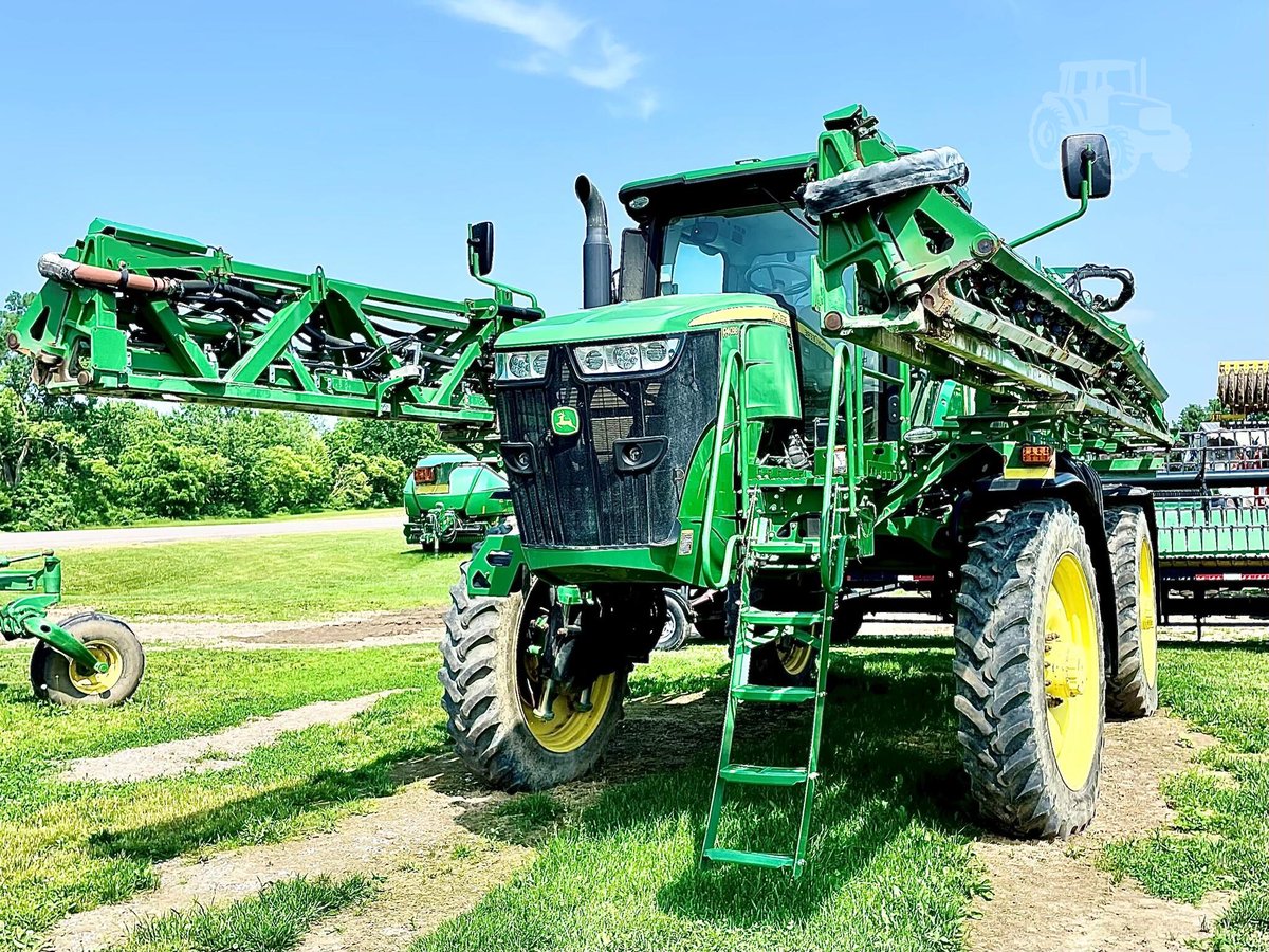 TractorHouse's tweet image. Check out this 2019 JOHN DEERE R4038 for sale on #TractorHouse!
👉 ow.ly/q9iz50PITyT

Shop ALL chemical applicators on TractorHouse.com!
👉 ow.ly/sI5150PITz1

#chemicalapplicators #sprayers #johndeere #selfpropelled #forsale #farmequipment
