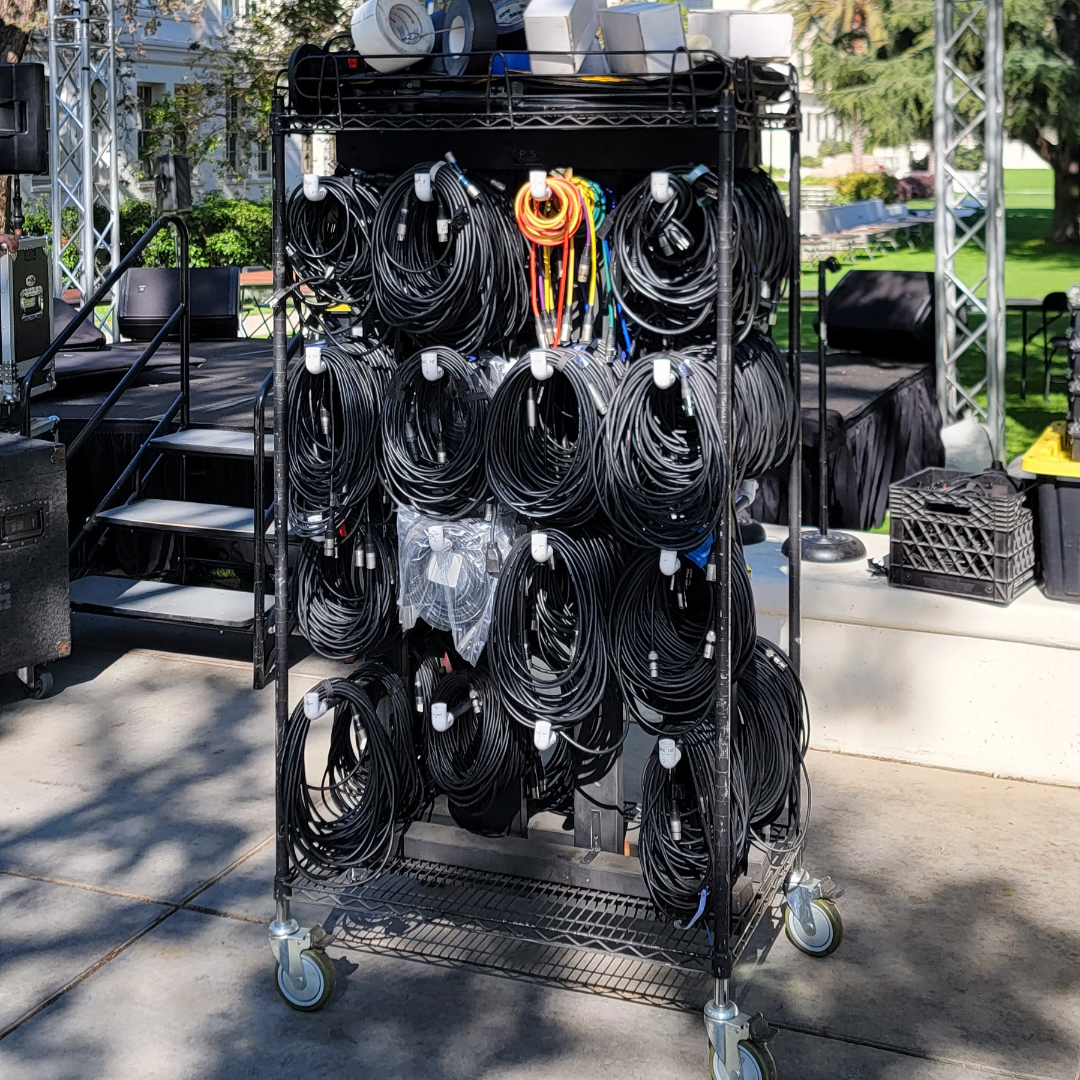 Prepared much? Just a few cables and a pile of tape ... nothing to see here!

#eventproduction #corporatevents #productionpartner #eventprofs #losangeles #avservices #avdesign #eventproduction #technicaleventproduction