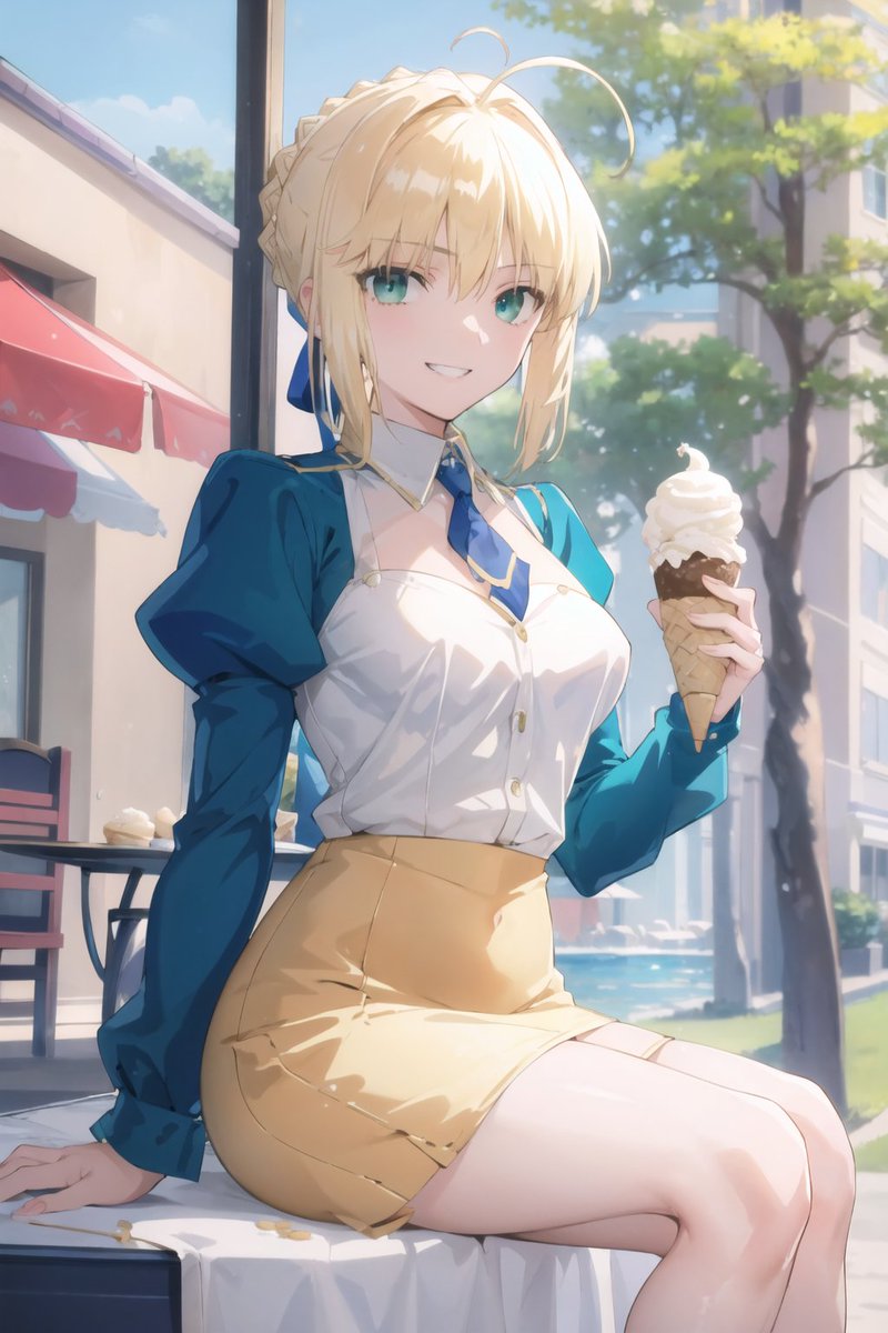 Sas_ai_archive's tweet photo. #AIart #AIイラスト #AIArtworks #Fate #FateStayNight #icecream  #AIかわいい部 #ArtoriaPendragon https://t.co/7nVgg16SFU