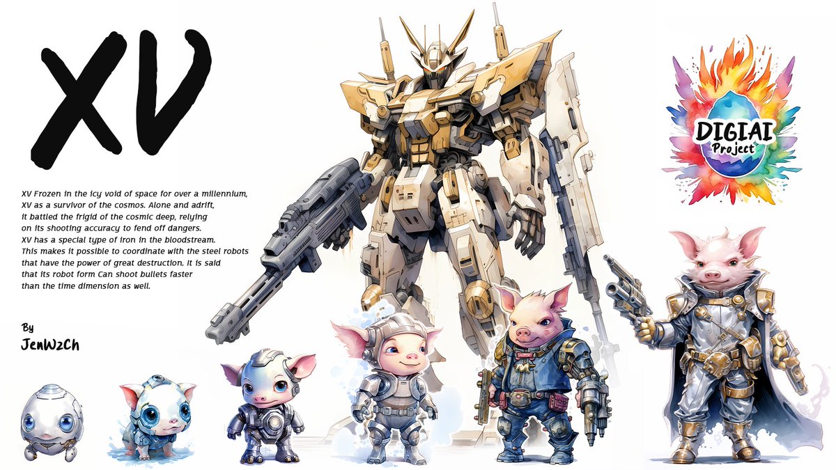 DigiaiProject's tweet image. GEN XV COLLECTION Available now !!! opensea.io/DIGIAI #digiai #NFT #NFTS #NFTs #NFTcollection #NFTdrops #polygonNFT #NFTs #NFTshill #OpenSeaNFT #opensea #NFTcollectibles #NFTCommunity #NFT #NFTartist #OpenSeaNFT #opensea #polygonNFT #midjourney #crypto #digimon #pokemon