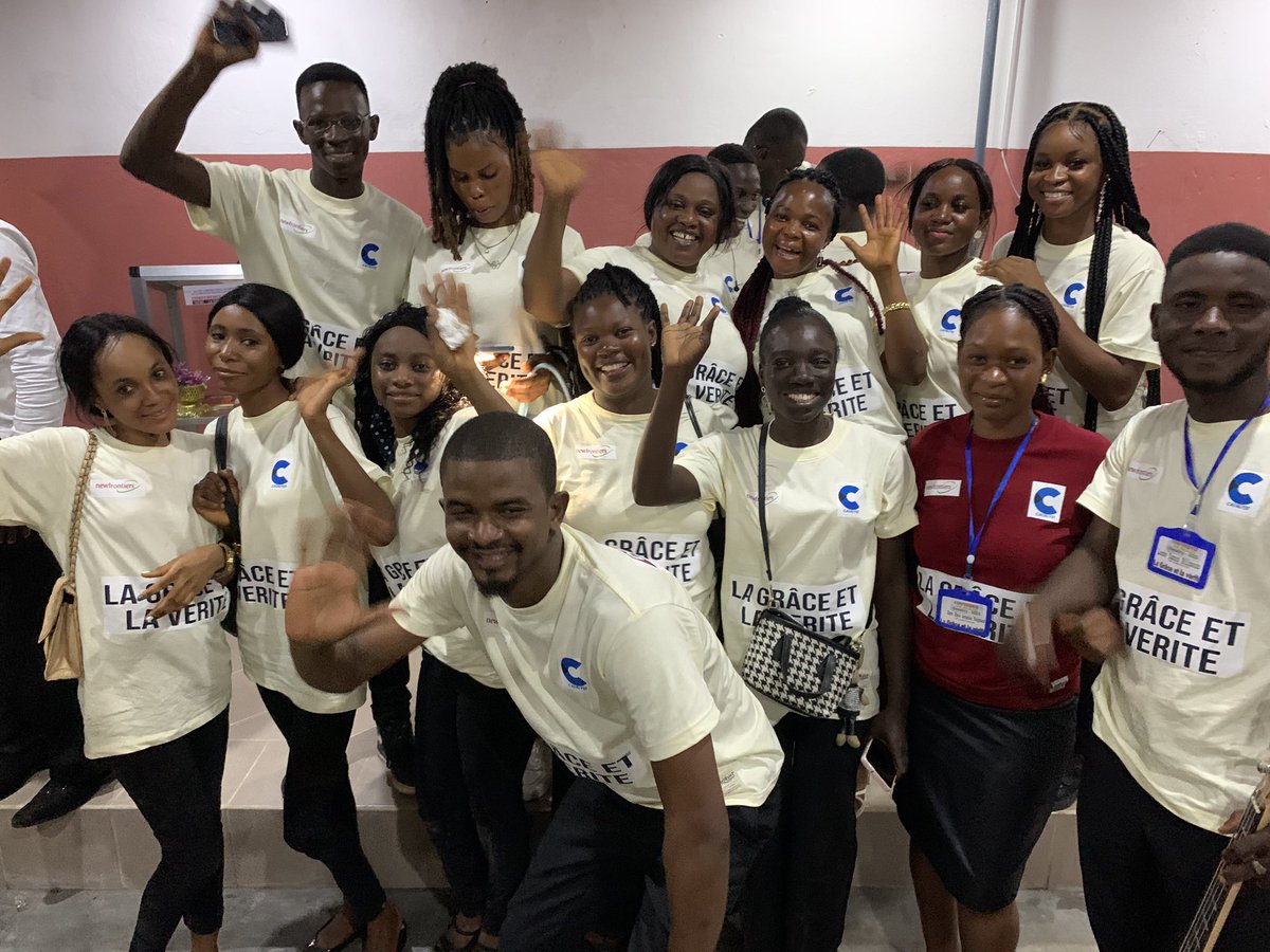 It’s so good to be with these wonderful people at Grace Conference 2023 in Conakry, Guinea 🇬🇳 <a href="/CatalystNetwork/">Catalyst</a> <a href="/woodsidechurch/">Woodside Church</a>