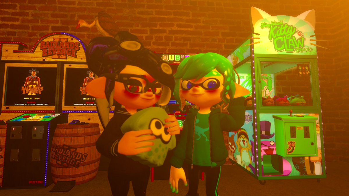 BlueStar_squid's tweet photo. Future love Elizabeth &amp; Angelo @DinosaurWorld20 
#Splatoon #gmodsplatoon https://t.co/7mEhn3Odmx