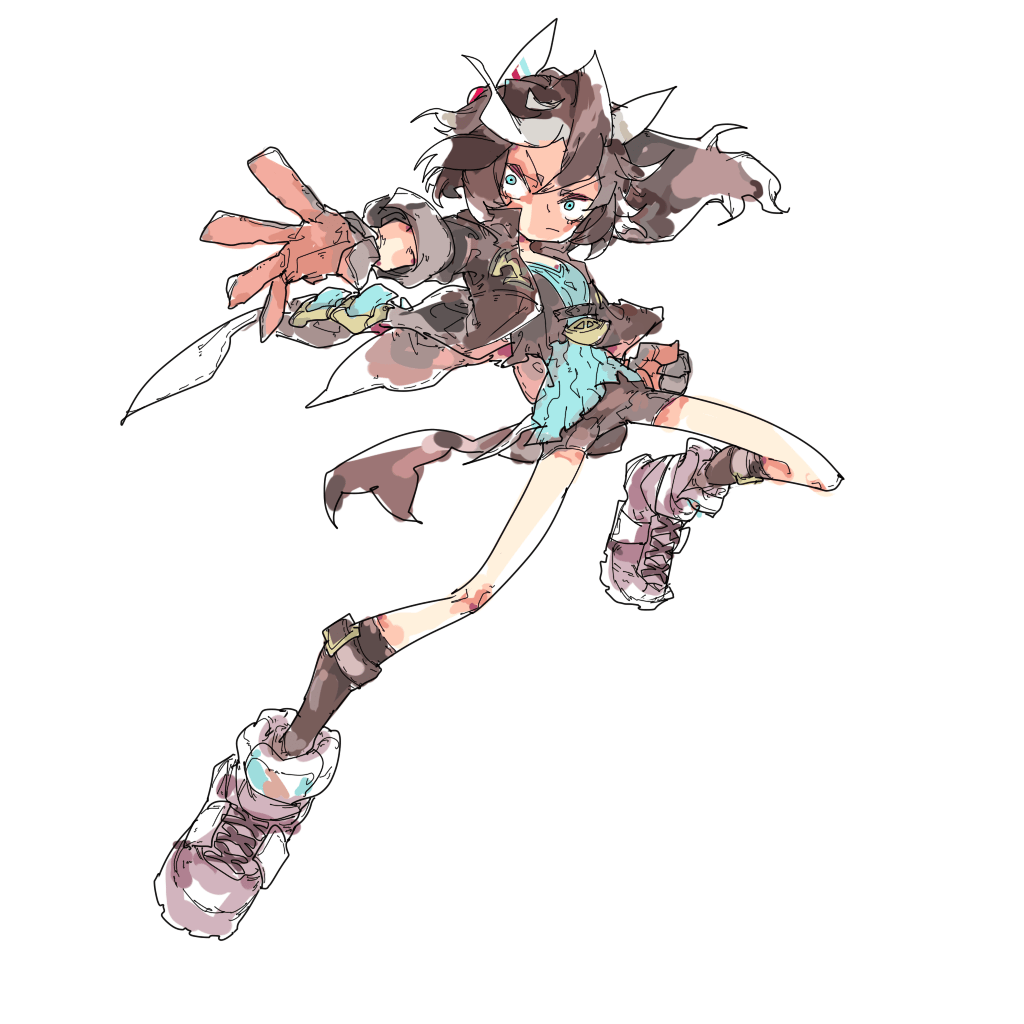 カツラギエース(ウマ娘) 「」|ちぐ齒莖ダサわやかのイラスト