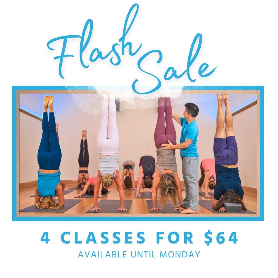 📣 Flash Sale: 4 Classes for $64! Get your special class package today! Available for purchase until Monday, September 11th 📲 Link in Bio!

#yogaflowsf #sanfrancisco #walnutcreek