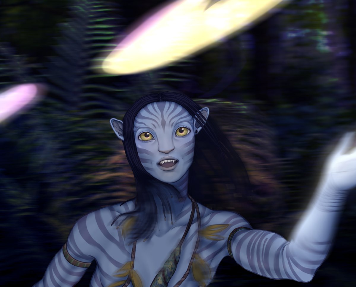 Just a redraw of Neytiri
#Neytiri #AvatarTheWayOfWater