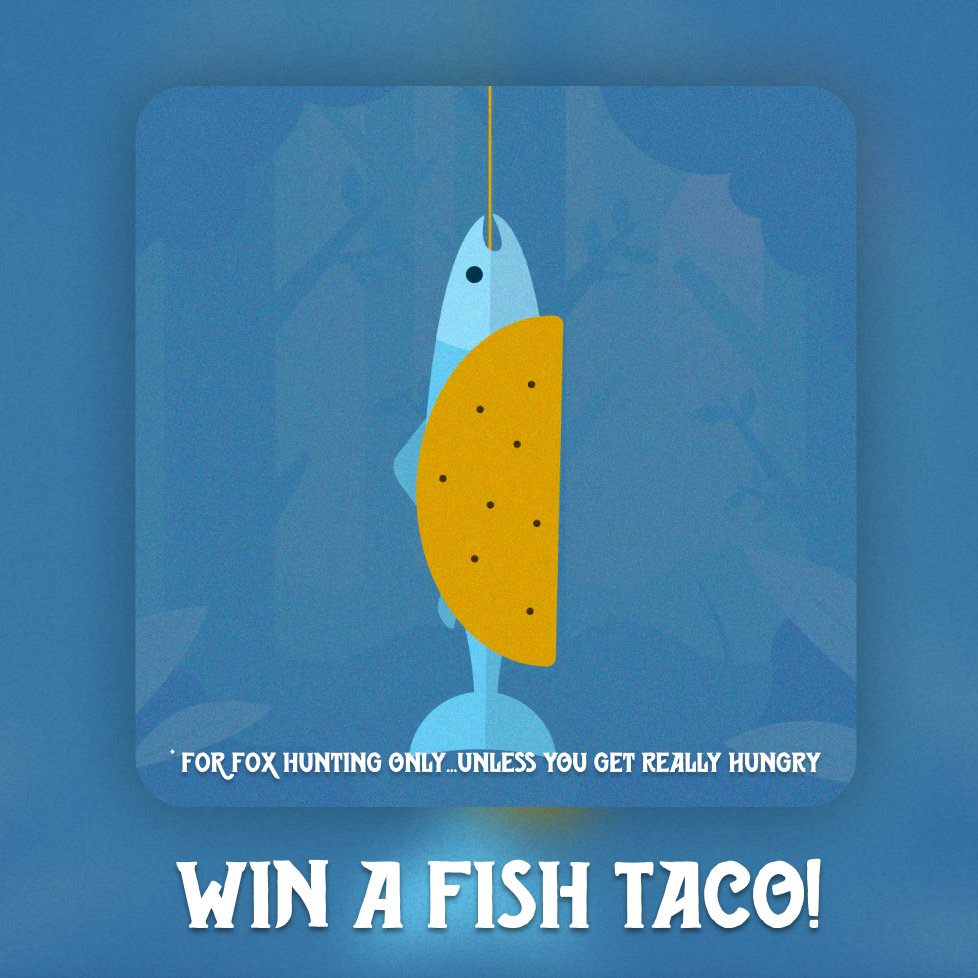 GM Roundie fam!

No need to shell out a bunch of $ROUNDIE for this fish taco! For this week's giveaway, we're serving up one of the most rare and effective pieces of roundie gear for catching those pesky foxes. Taco bout a prize! Details below 👇