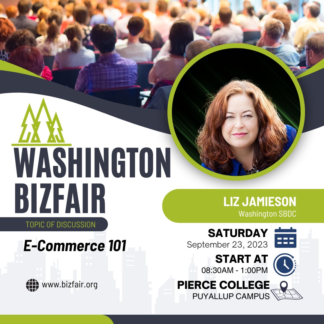 BizFair's tweet photo. Do you have ideas for a web-based business? Interested in reaching more customers by selling online? Get started on the right path with E-Commerce 101 @BizFair with @wsbdc. More info ➡️https://t.co/xebhWoLlcY https://t.co/b0cJAOFCSO