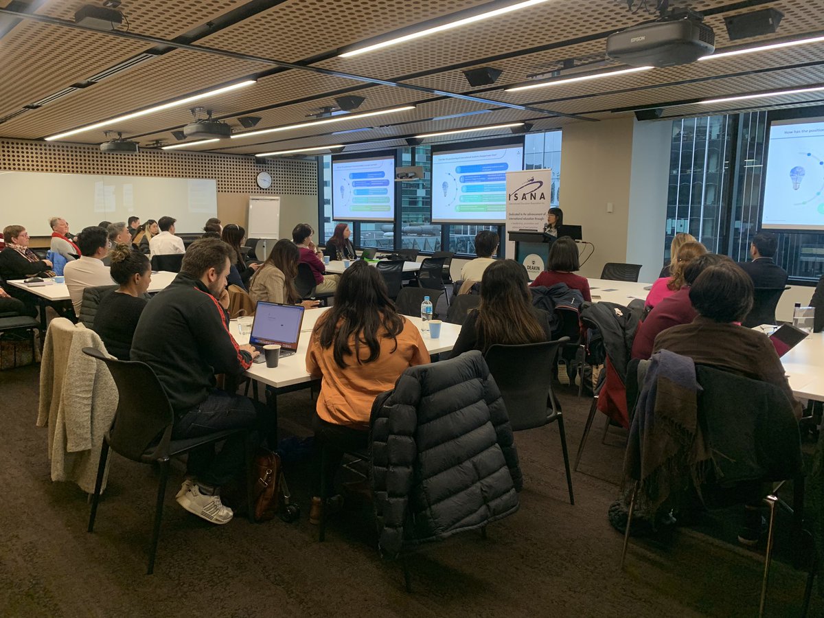 garyleecious's tweet photo. @ISANAInc Vic/Tas Conference currently underway. Same, Same, But Different – are we still ‘in it together’? Understanding the current issues, challenges and opportunities in international education, and how we can better support our international students. #StudentCity https://t.co/HEZBDVBS3z