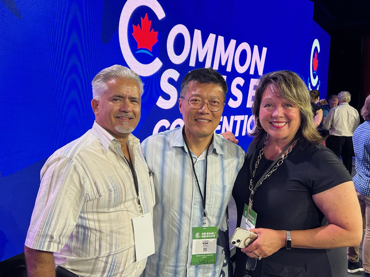 NmktAuroraCPC's tweet photo. Team Newmarket-Aurora representing our community and ideas at the convention. #CommonSenseConvention https://t.co/owOXhpQdAN