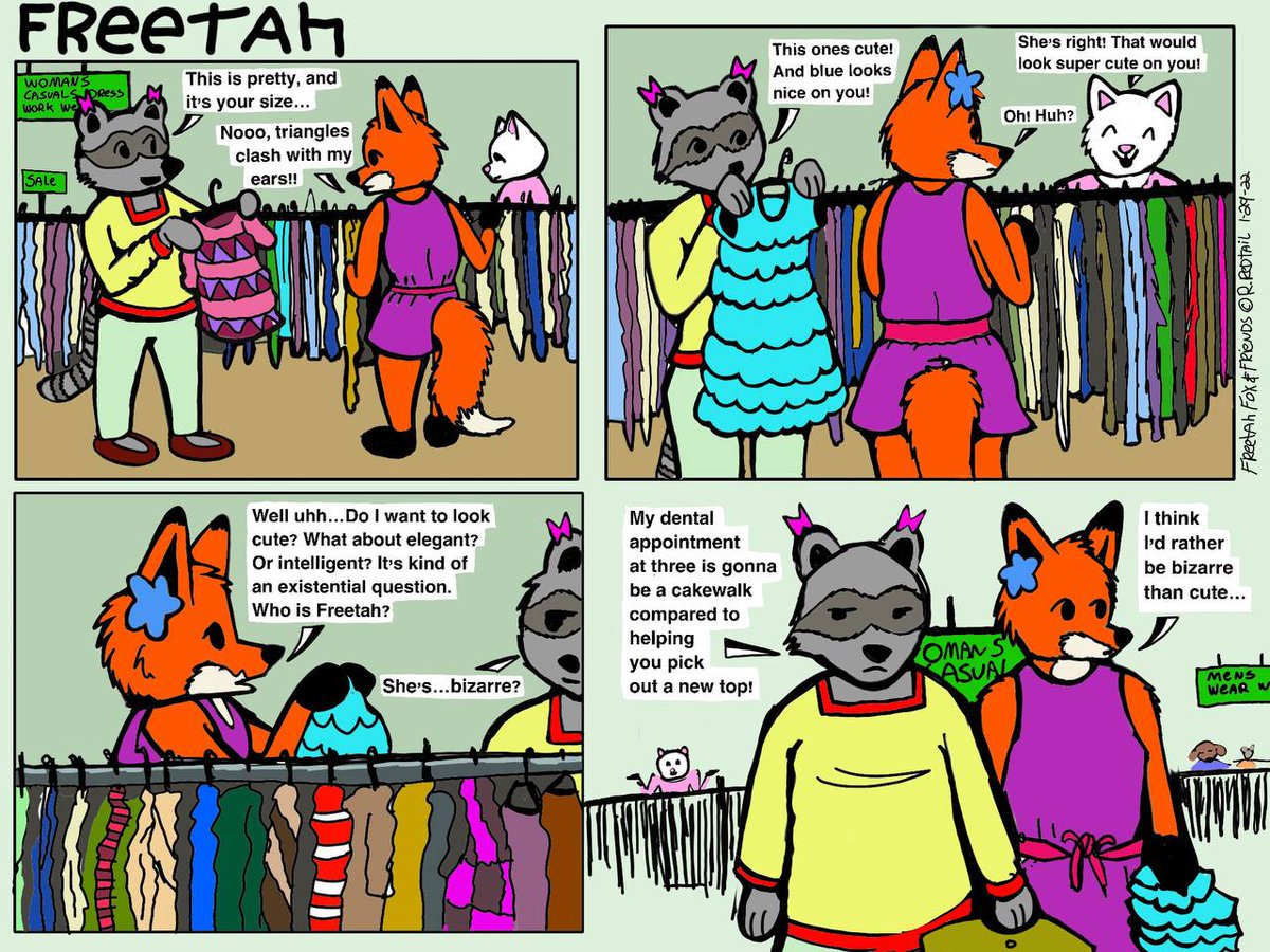 FreetahFox's tweet photo. A relationship between a fox and a wolf is a little taboo and a lot unusual. Among wolfkind foxes are said to be exotic and perhaps even a little dangerous.

This is the story of how Freetah the fox and Jesse the wolf met. Chapter 1 of 8 https://t.co/PCqVy5I2sd