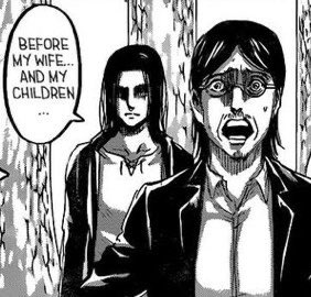 Grisha referred to Mikasa as his daughter, cool detail I guess