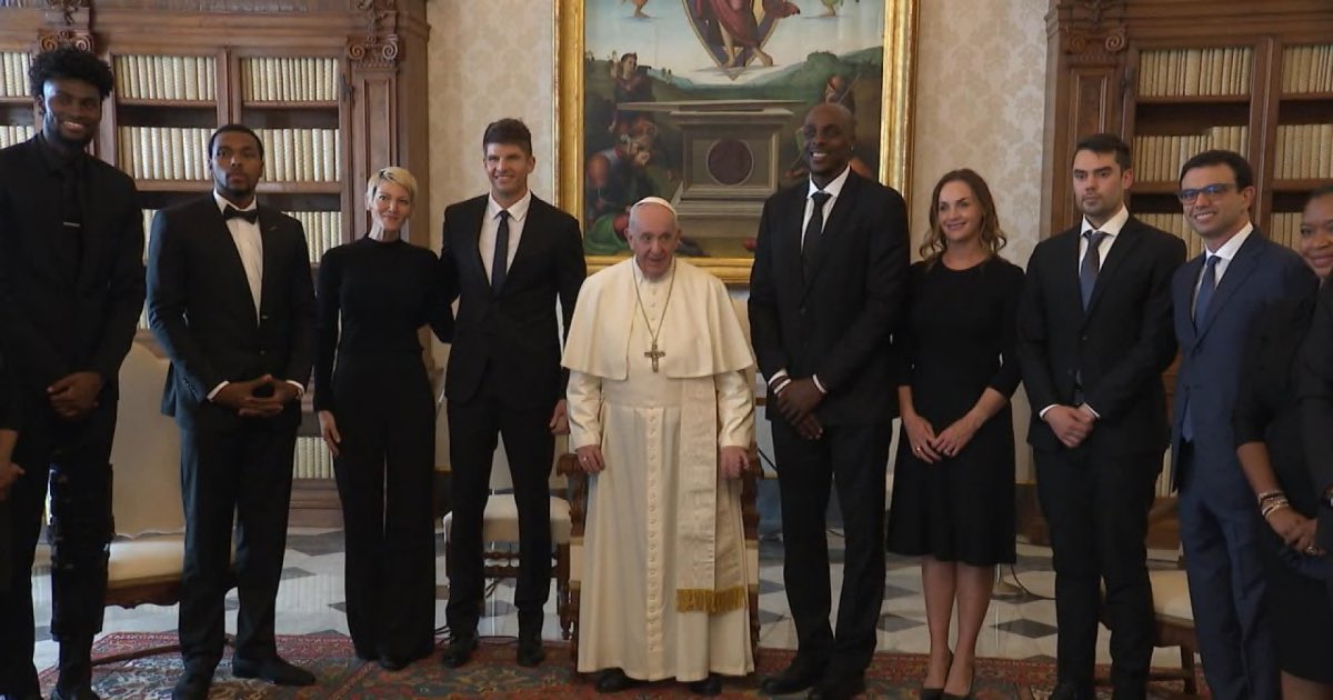 Remember when pope francis ignored Cardinal Zen but met with basketball players instead?