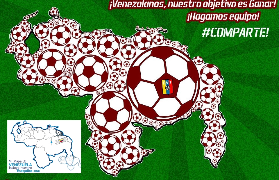 AntroCanal's tweet photo. VAMOS CARAJO! Toda Venezuela con la #Vinotinto #7Septiembre 

Porque Venezuela es Golfo, Los Monjes y el Fútbol! #MiMapa 

#VinotintoSoy #colombiavsvenezuela #LaVinotinto #TomasRincon https://t.co/mlgce1lMaP