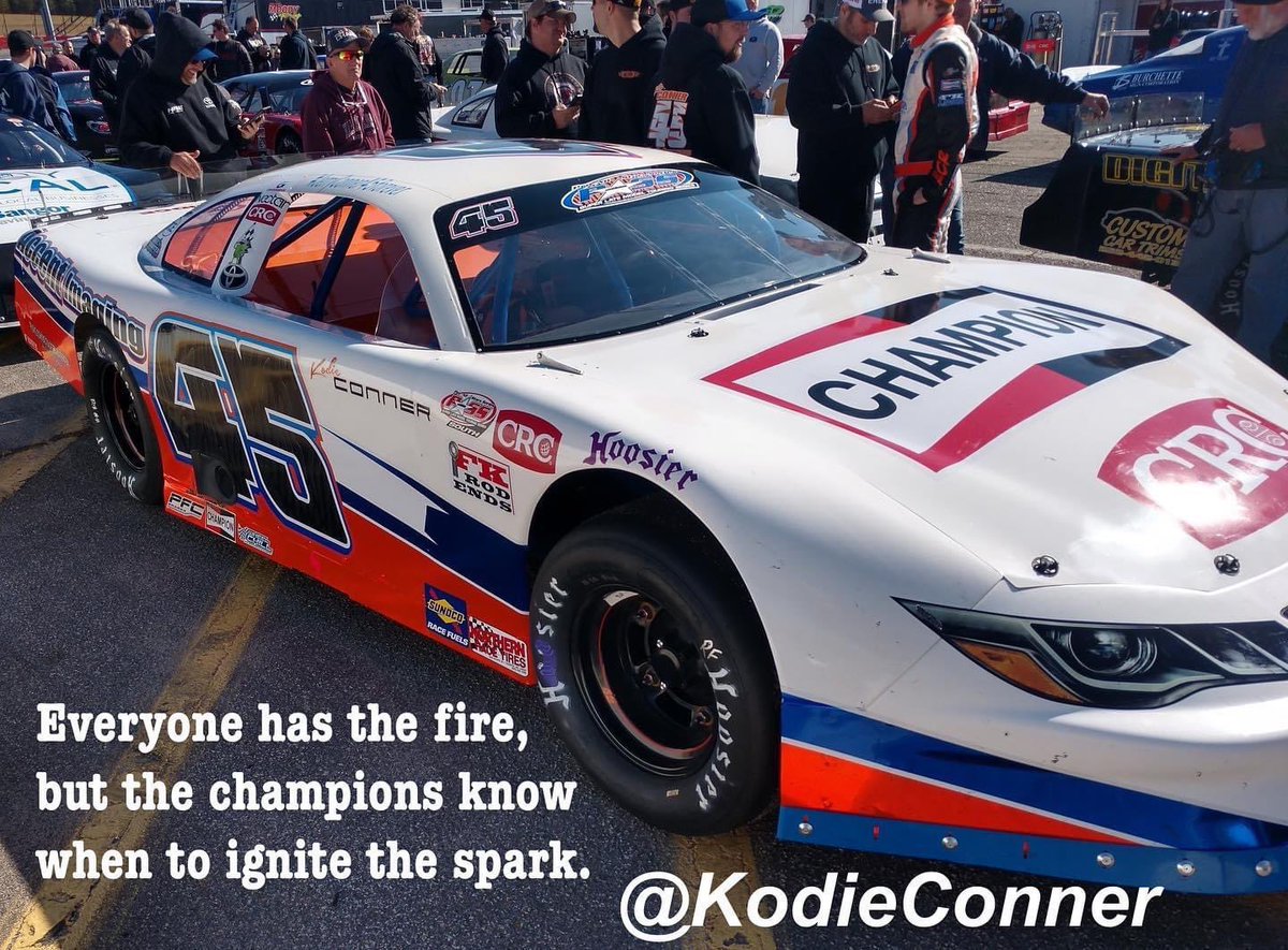 Stay positive. 
.
.
.
#kodieconner #racer #bluecollar #teamowner #driver #life #youcanhavesuccess #chaseyourdream #kcr45 #kodieconnerracing