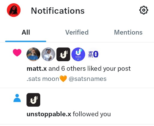 Thankyou verymuch for following me @unstoppableweb 🧡

#NFT #NFTs #NFTdomain #NFTdomains #Web3domain #Web3domains #Web3 #Domain #Domains #Crypto #Bitcoin    #BTC    #Unstoppable #unstoppabledomains #tld