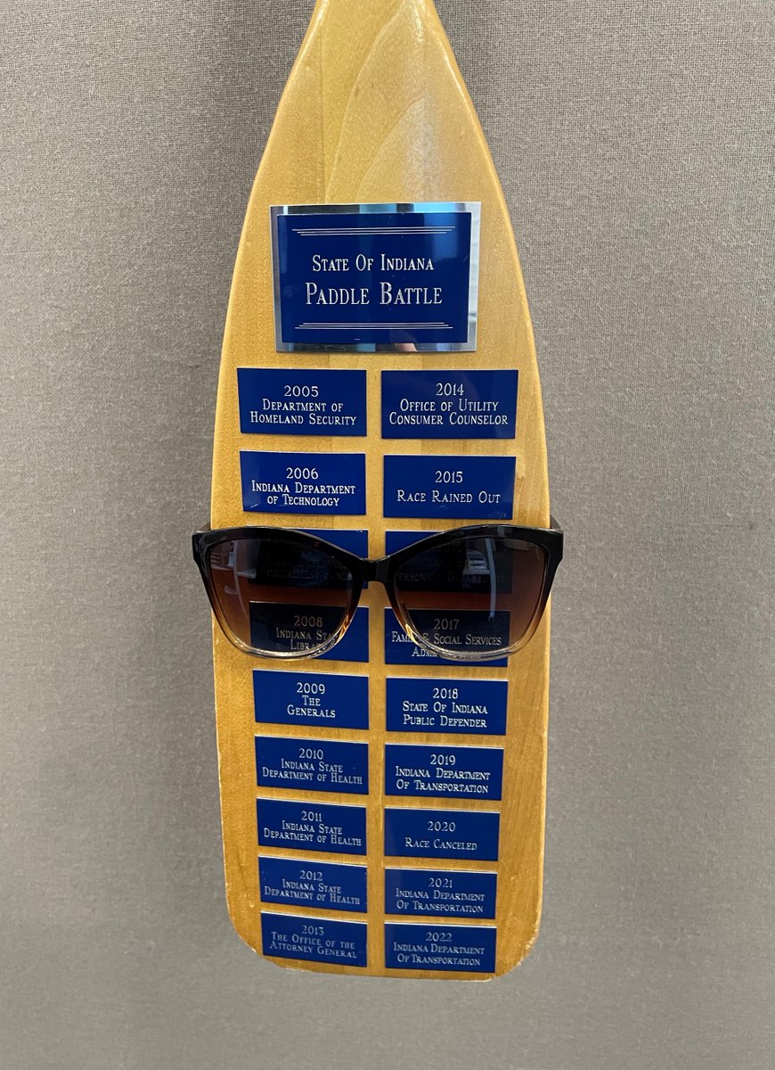 I didn't choose the paddle battle life, the paddle battle life chose me. See you at the canal on Sept. 15 at 11:30 a.m. 🕶️