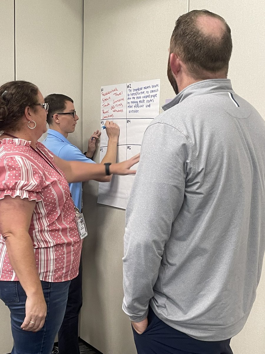 meghan_mcmurrey's tweet photo. Great conversations were taking place during our KAP Social Studies Breakout Session! Teachers discussed creative ways to increase depth and complexity. Loved hearing the civil discourse and collaboration! #DepthOverVolume @KISDSocStudies @CoachKBell @A_McJimsey_ @CEO_Tx_SSOC https://t.co/eZZDFEIC8X