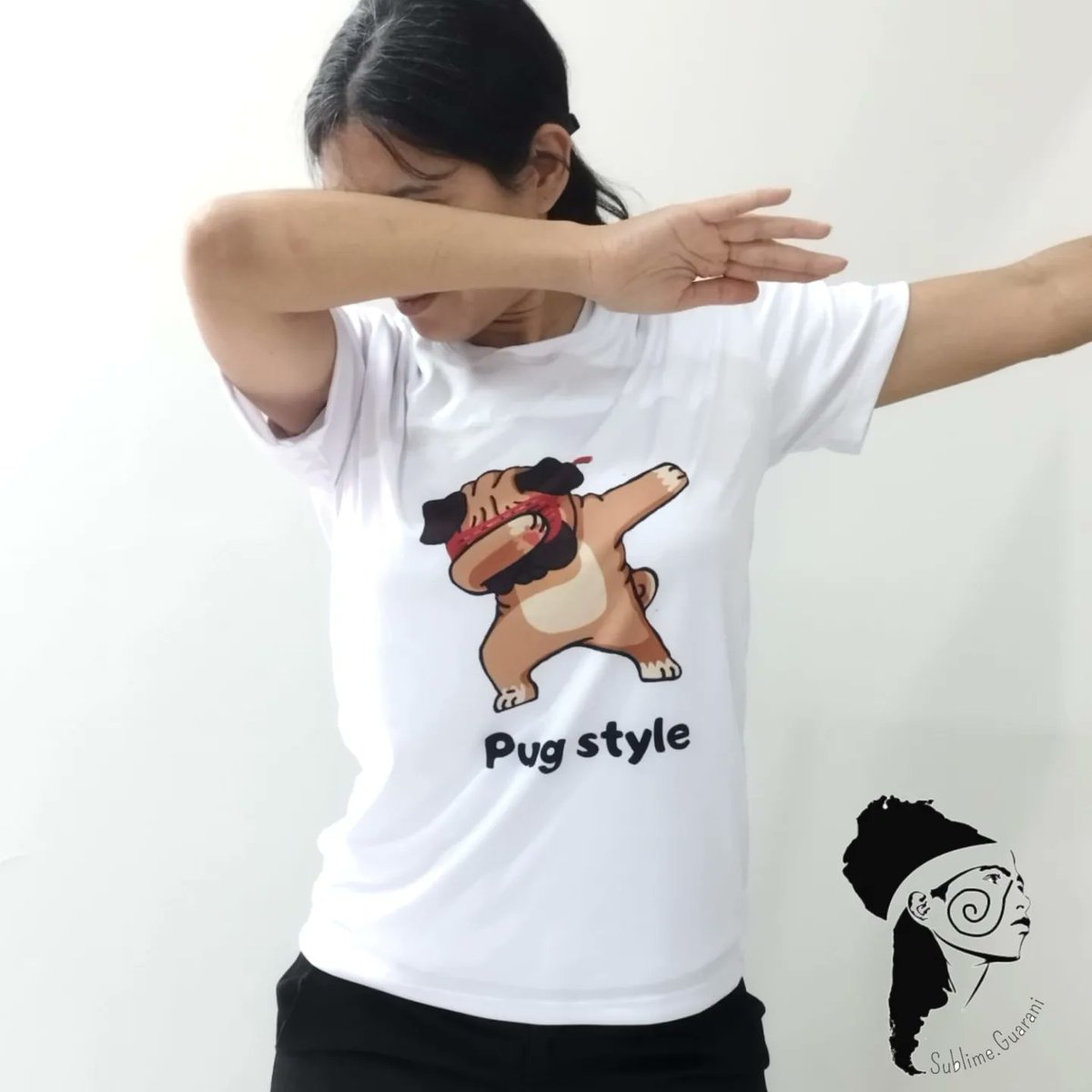 SublimeGuarani's tweet photo. Remera Pug Style! No necesitás más para purear 😎

#Paraguay #pug #puglife #doglover #puglover #remeras #camisetas #FYP https://t.co/ho6mPyq0sD