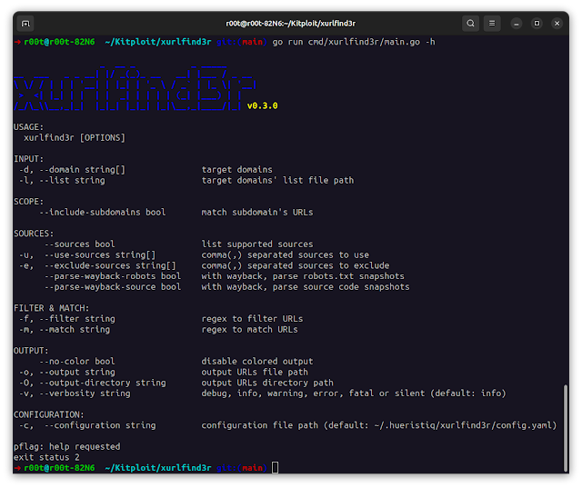 blueteamsec1's tweet image. Xurlfind3R - A CLI Utility To Find Domain&apos;S Known URLs From Curated Passive Online Sources #BugBountyTools #Contentdiscovery #EthicalHacking  dlvr.it/SvnKTl