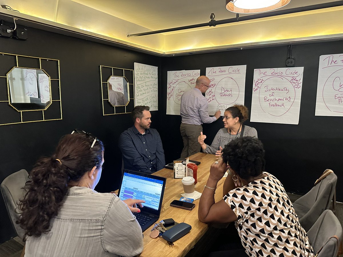 InstructionSupt's tweet photo. Leaders leading leaders! I ❤️ our monthly Thursday “Where Awesome Thrives” after work meetings. We mix learning with spending time together socially. #larkinnetwork #whereawesomethrives @joel_r_pollack https://t.co/bktyZVRrhn