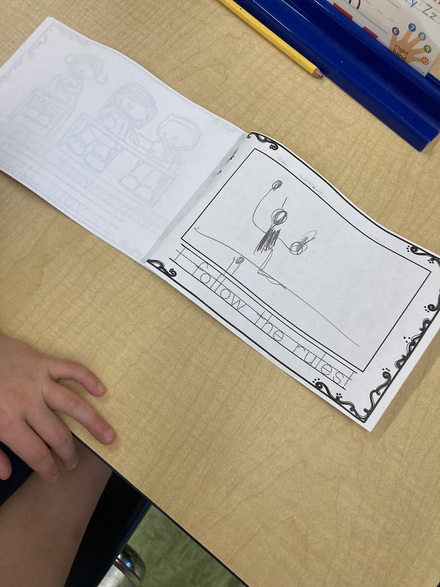 We follow the rules at school! <a href="/Mrs_Kazanecki/">Mrs. Kazanecki</a> #heathcotepride