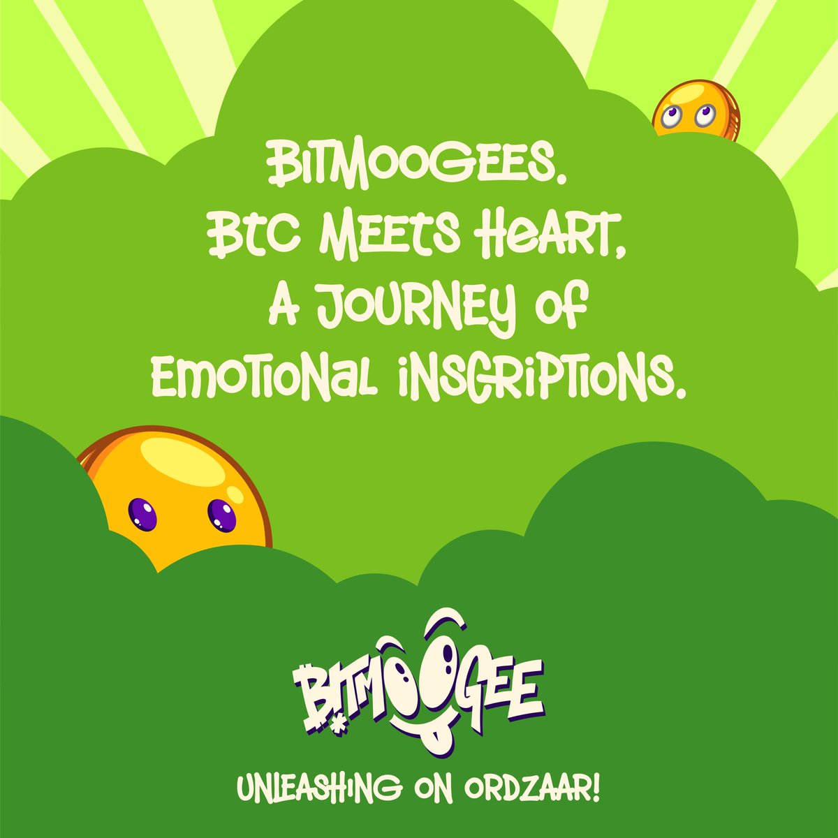 bitmoogee's tweet photo. Art with heart ❤️. #bitmoogee , a fusion of @ebao_’s inner imagination, celebrates character design, drawing inspiration from street culture, 90s cartoons, and more. Embrace the Artful Revolution! Launching soon on @ordzaar! #ExpressYourself #ArtfulEmotion #Ordinals #Ordzaar #BTC https://t.co/lbpvps5vDk