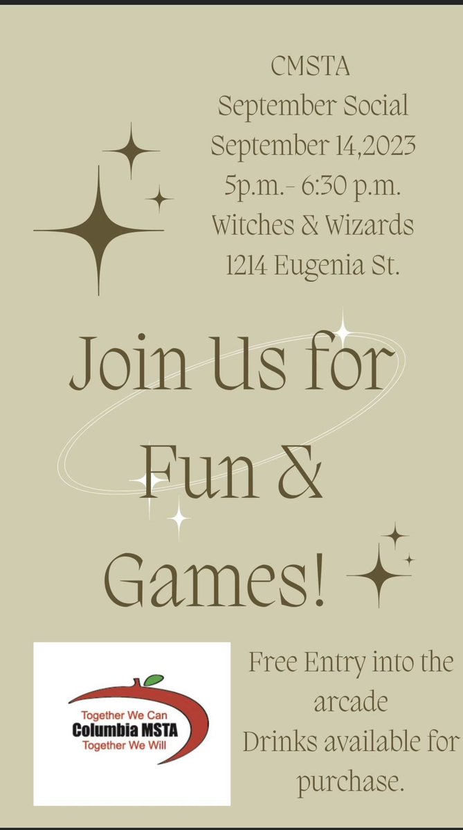 Can’t wait to see everyone!! Bring a friend to enjoy the fun.