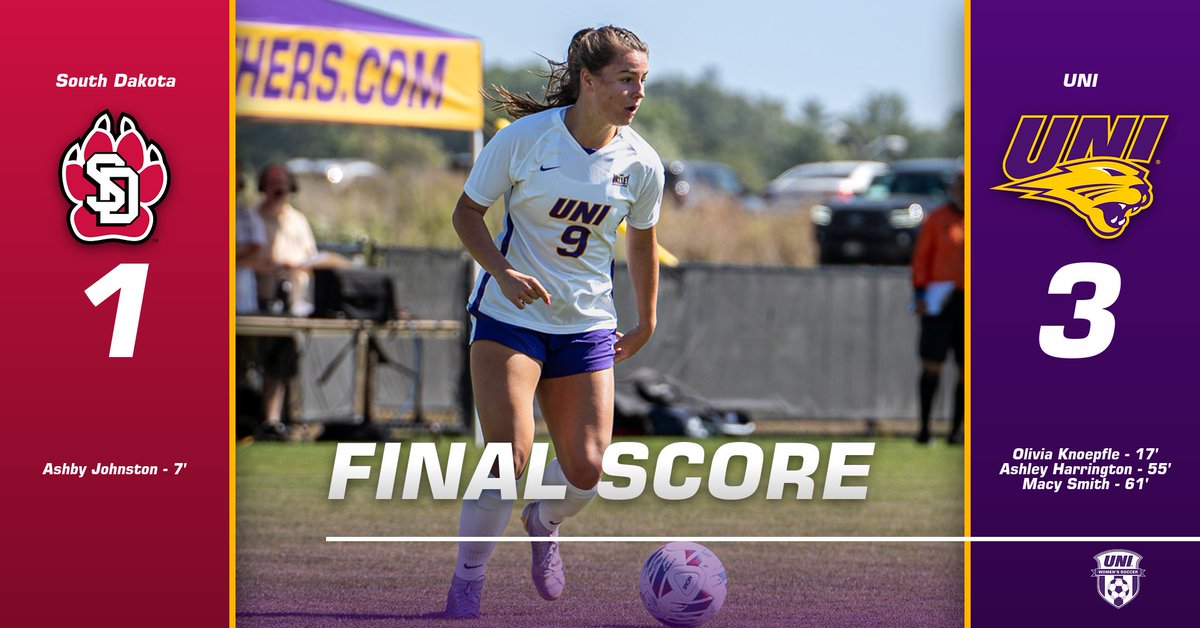 𝐇𝐈𝐒𝐓𝐎𝐑𝐘 = 𝐌𝐀𝐃𝐄

UNI extends its unbeaten streak to a program-best seven matches with a 3-1 win over South Dakota! 

#EverLoyal #1UNI