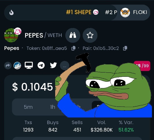 PEPES tweet media
