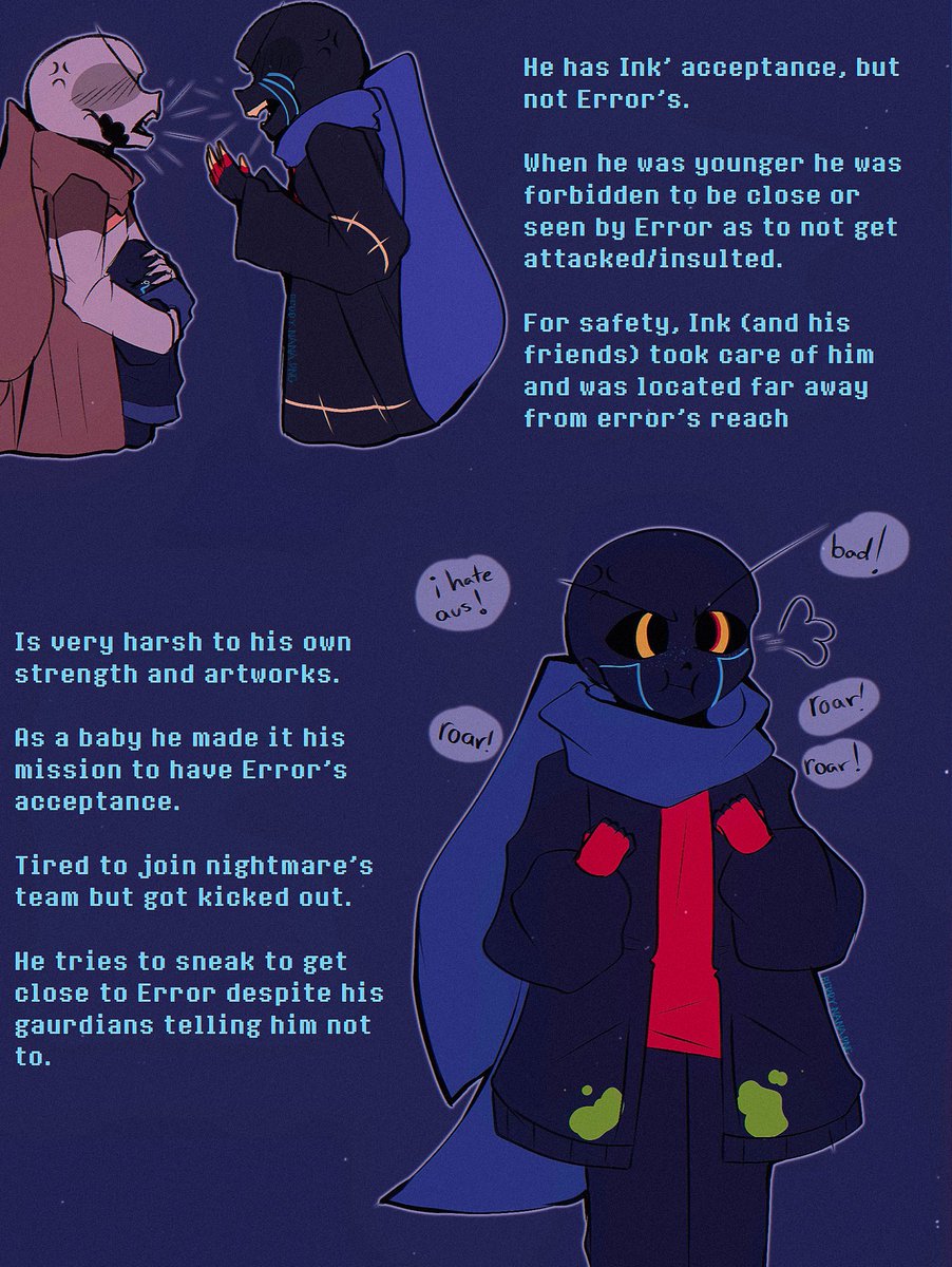 Undertale AU - Ink Sans by TGTM105 -- Fur Affinity [dot] net