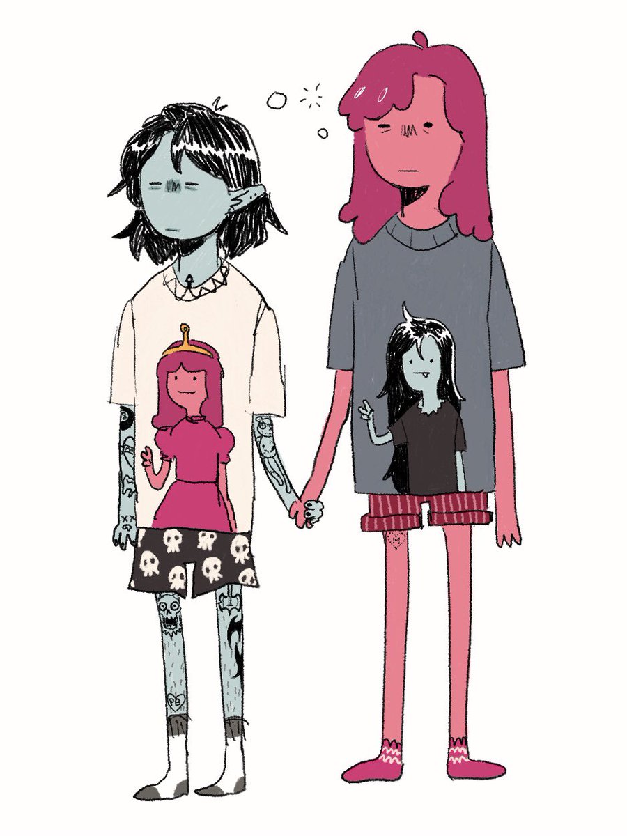 komggi's tweet image. morning ppl☀️

#bubbline #adventuretime #fanart