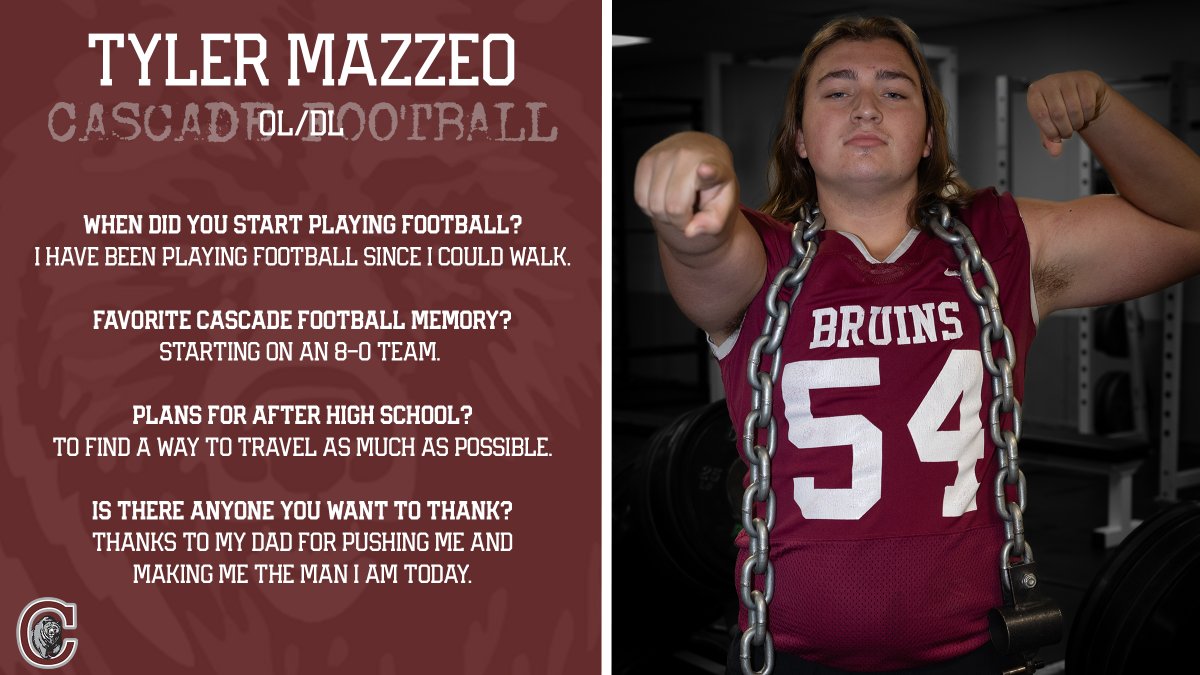 Class of 2024 Senior Spotlight: Tyler Mazzeo

#BruinPride #Classof2024