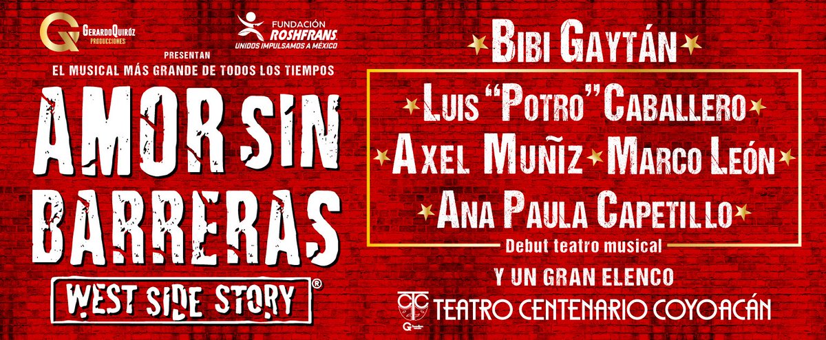 Atentos porque <a href="/gerryquiroz/">Gerardo Quiroz</a> nos dio pases para que vayan a ver 
 "AMOR SIN BARRERAS" 

¡Esperen la dinámica! 
 Mientras vayan dando #RT