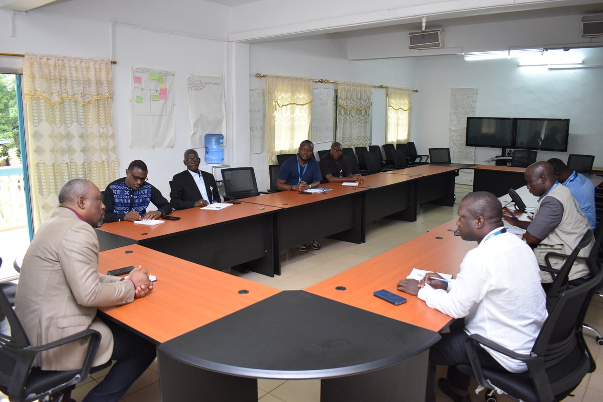 Onudhguinee's tweet photo. Ce jeudi 7 septembre 2023, le Représentant de @Onudhguinee s’est entretenu à la maison commune des Nations Unies de #Kankan avec les Chefs d’agences dont les discussions ont porté sur l’approche de collaboration #ONE_UN dans la région.
#HumanRights75 #HumanRiths75africa https://t.co/RF4E1Ax8uz