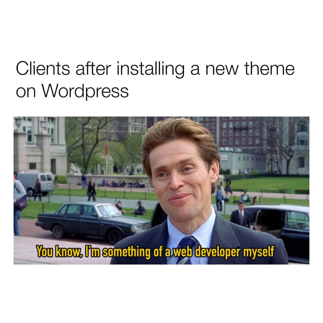 Ninety3io's tweet image. Me trying to figure out how to use WordPress: 🤯
#wordpress #wordpressbeginner #wordpresstutorial #wordpresshelp #wordpresstips #meme