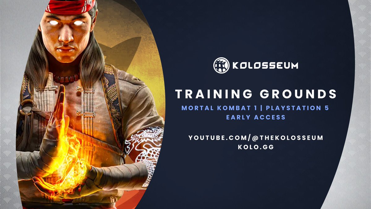 Announcing the first #MortalKombat1 Kolosseum!

⚔ Training Grounds ⚔ on 9/17

These are training grounds for Kolosseum Season V (being announced that night!) 🔥 North America | No WiFi | Everyone plays for 2.5 hrs straight

Links below  👇