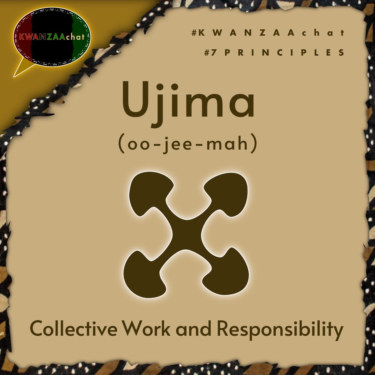 KwanzaaChat's tweet photo. Ujima means Collective Work and Responsibility.
#Ujima #CollectiveWorkandResponsibility
๐ฅ๐ฅ๐ฅ
#KWANZAA
#KWANZAAchat
#7Principles
#Sankofa
#Ubuntu
#KWANZAAchat2023
#KWANZAAchat365 https://t.co/M05qdRXMMj